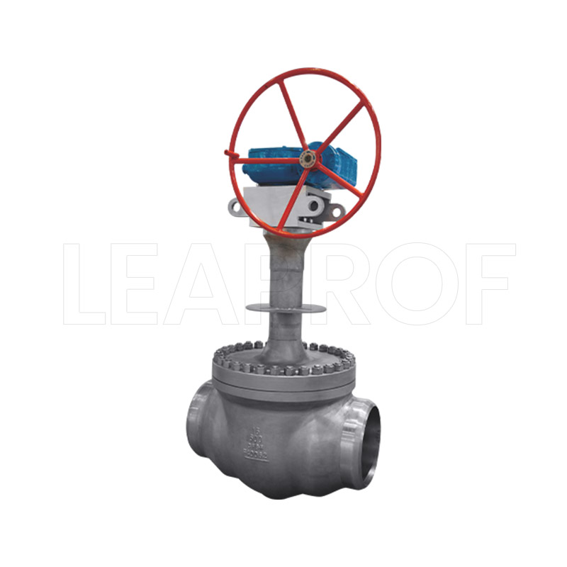 Low-temperature upper-mounted ball valve