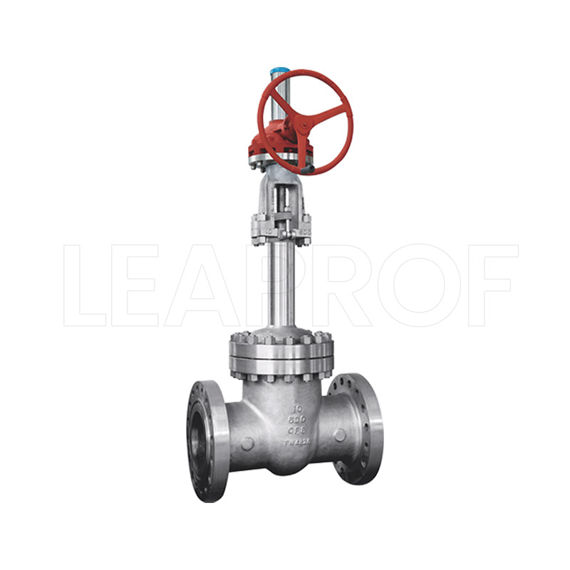 Low temperature gate valve