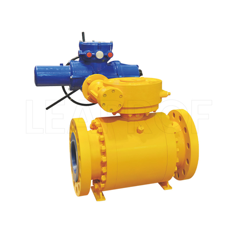 Electric forged steel fixed ball valve