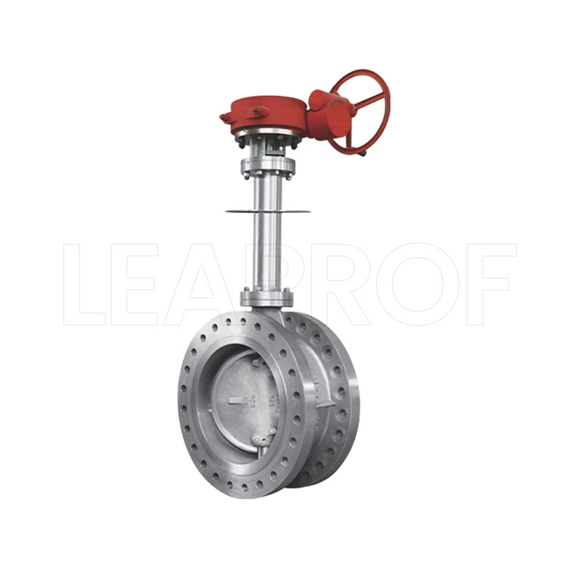 Low-temperature butterfly valve