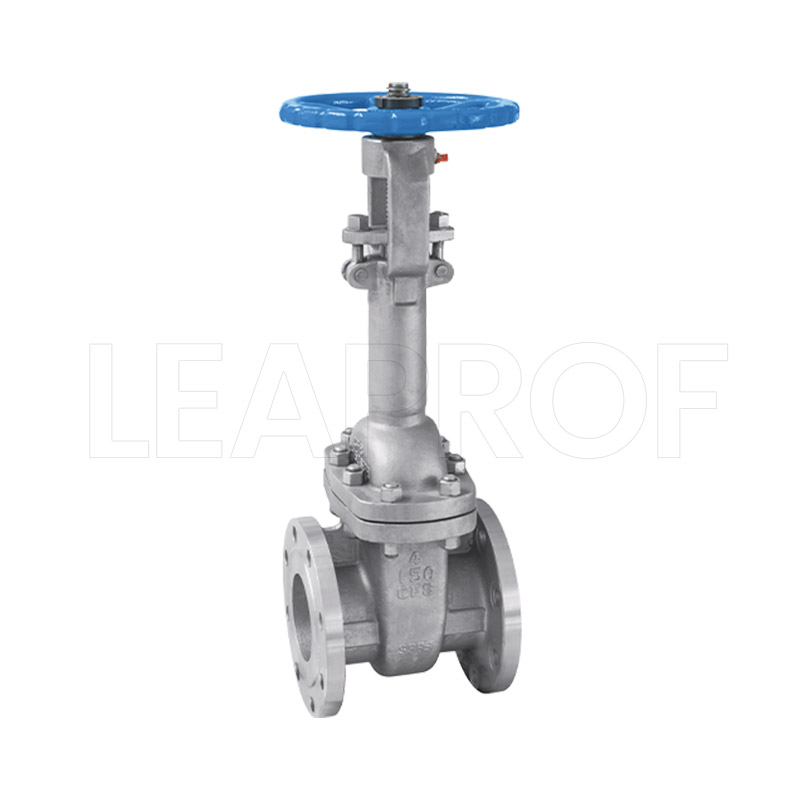 Low-temperature gate valve