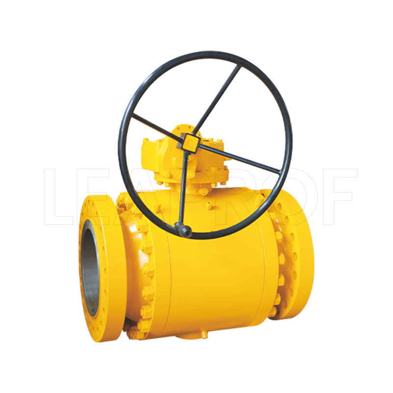 Forged steel fixed ball valve