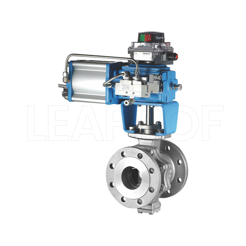 High-frequency ball valve