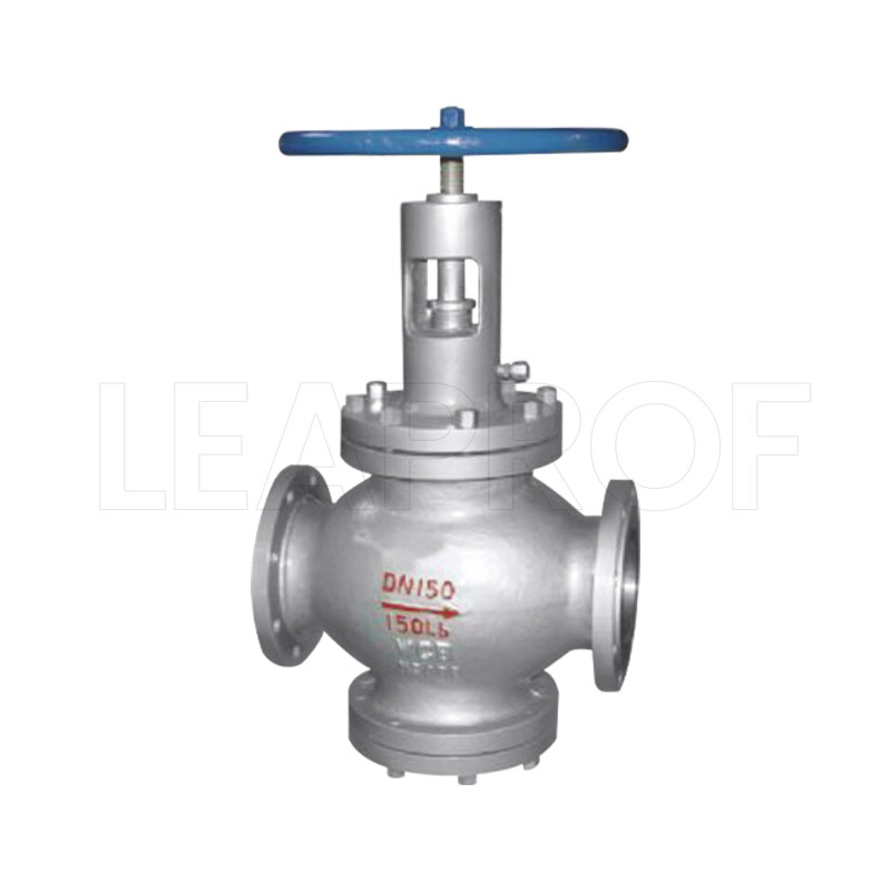 Interception shut-off emptying valve