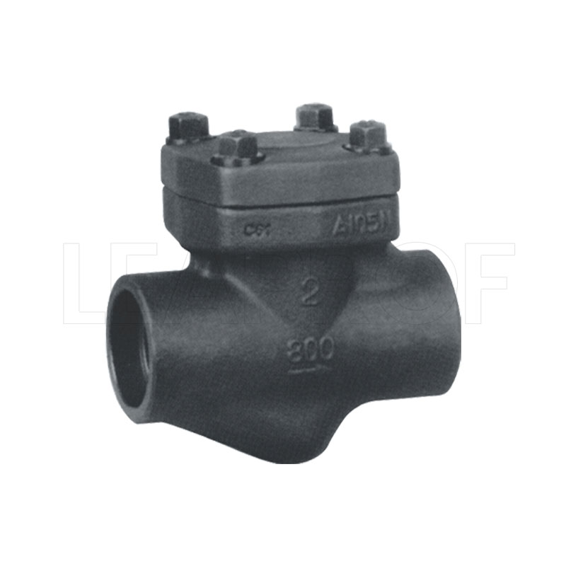 Wrought steel lifting check valve