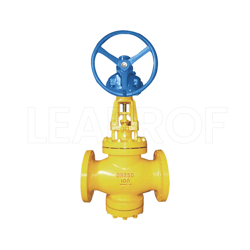 Interception shut-off emptying valve