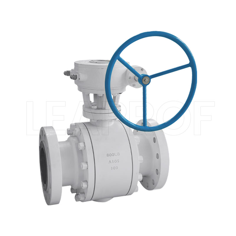 Forged steel fixed ball valve