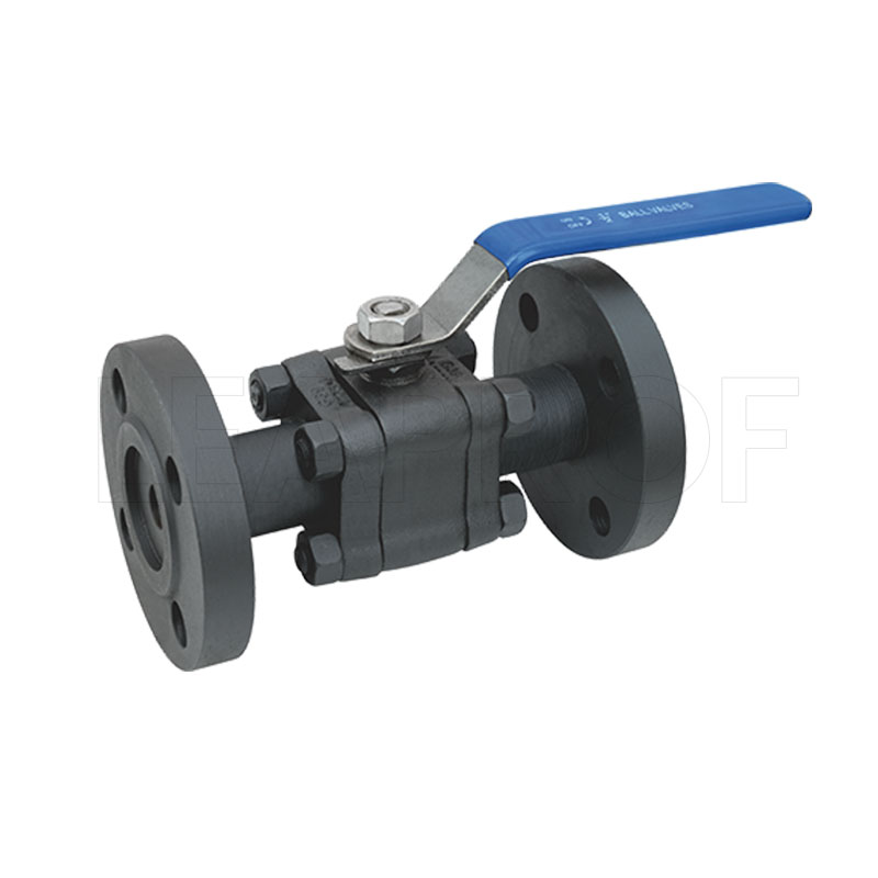 Forged steel flange ball valve