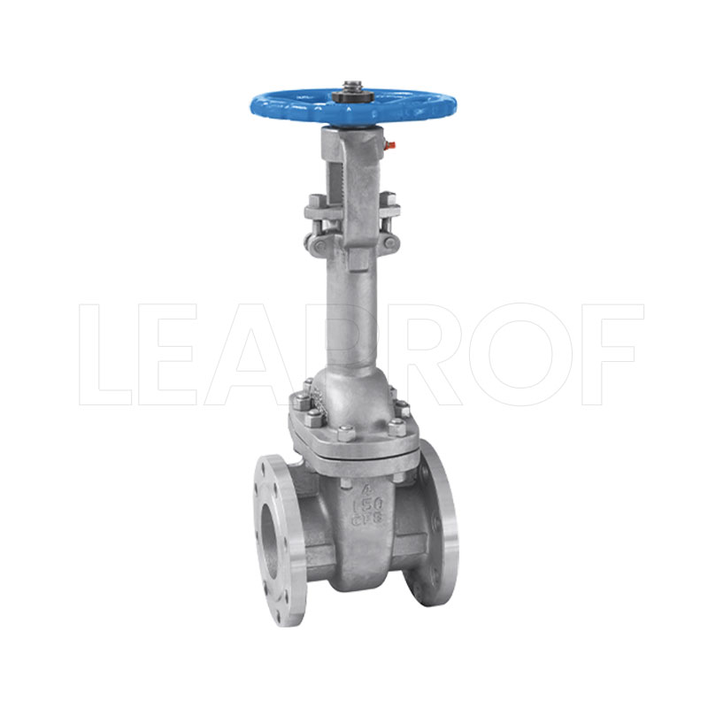 Low-temperature gate valve