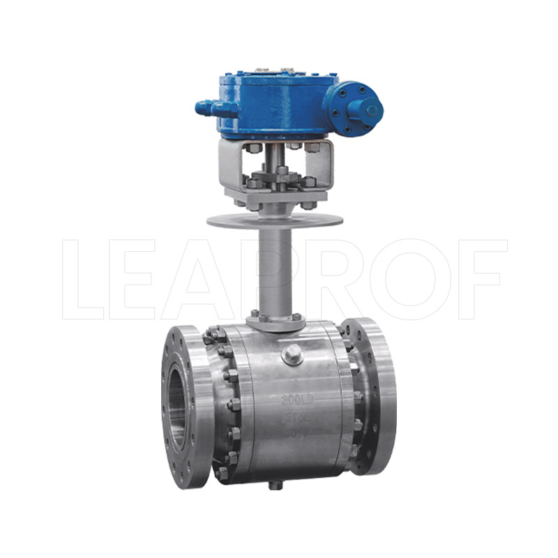 Low-temperature ball valve