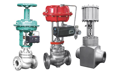 Regulating valve series