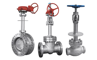 Cryogenic valve series